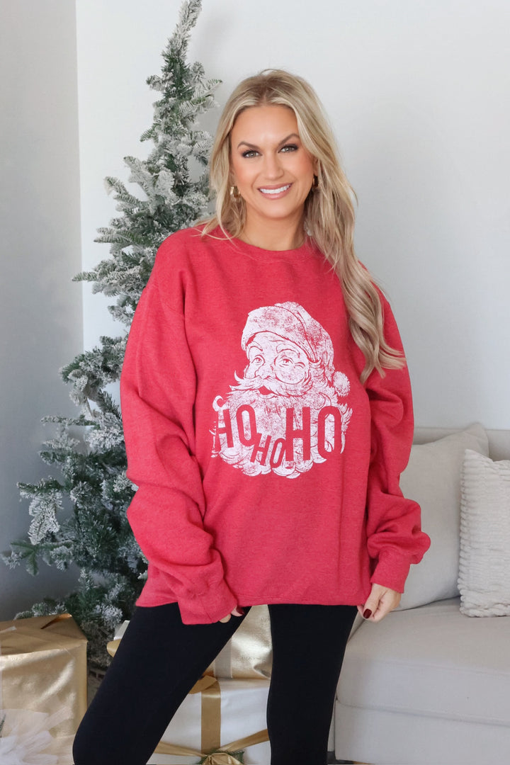 Santa HO HO HO Sweatshirt