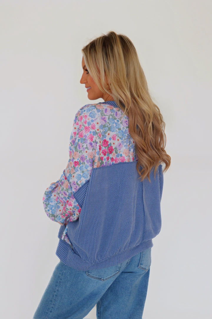 Brylee Top- Denim