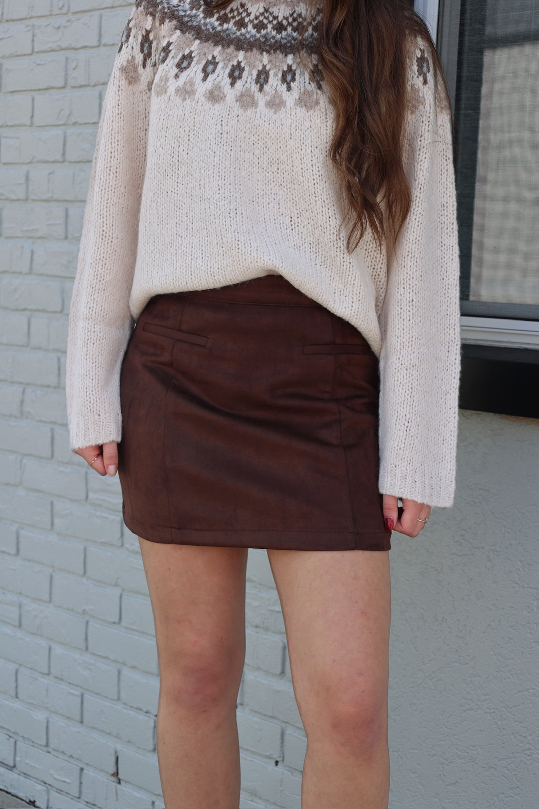 Pecan Mini Skirt