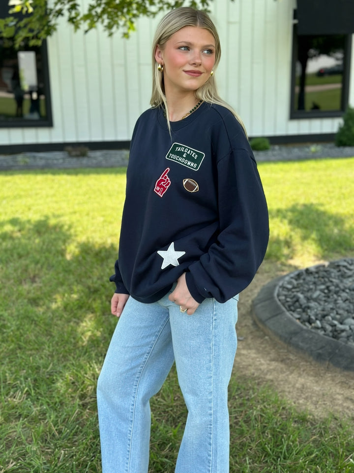 Tailgate Boyfriend Sweatshirt