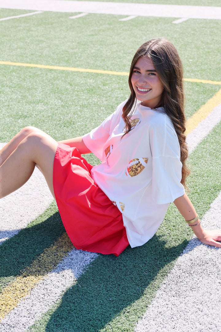 Game Day Sequin Tee