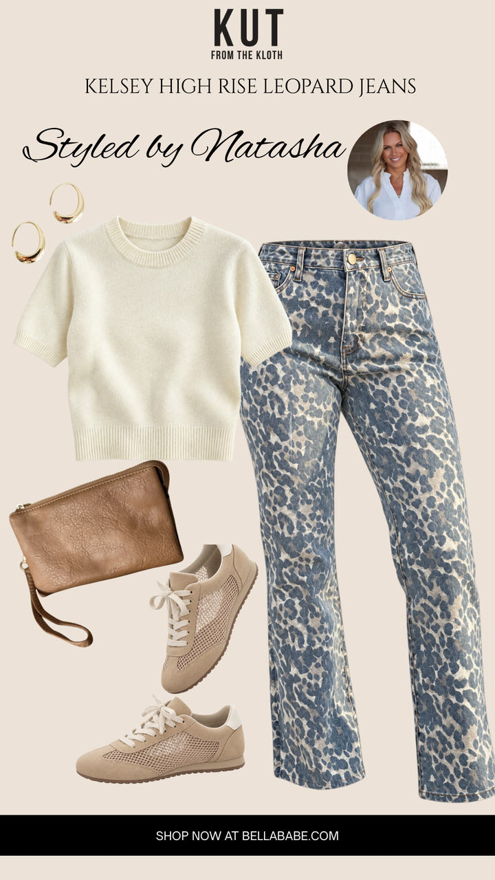Kelsey High Rise- Leopard