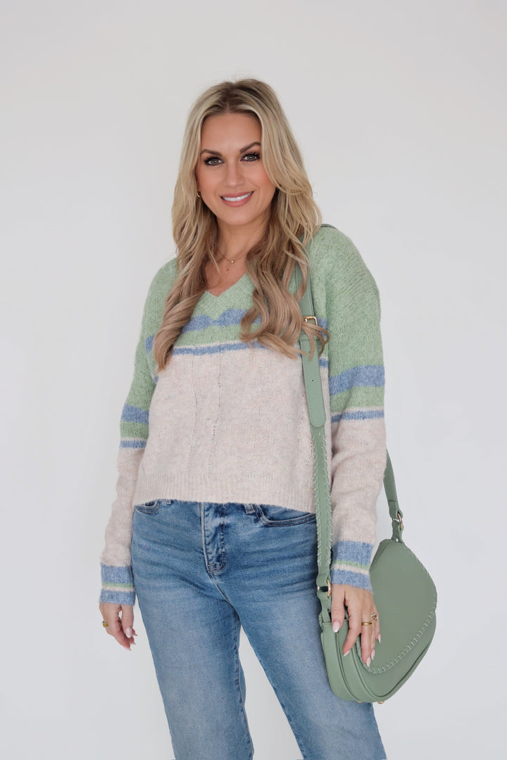 Miranda Sweater- Green