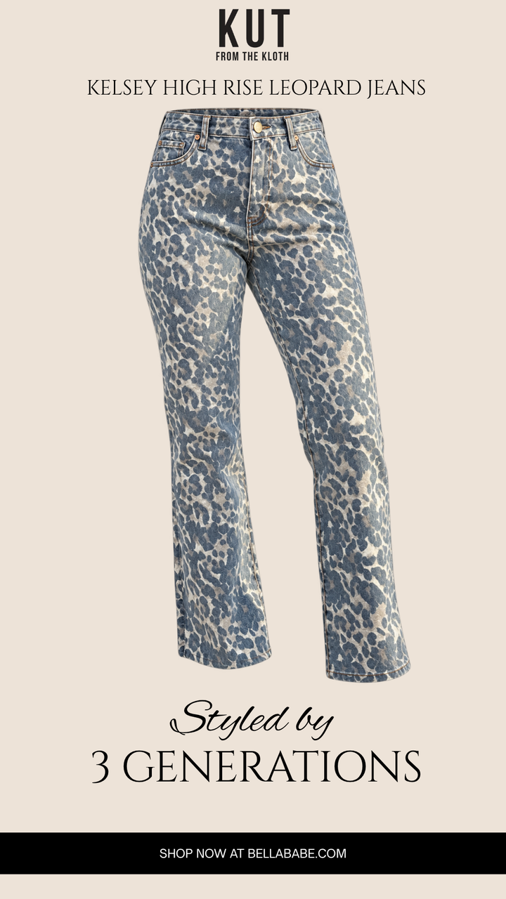 Kelsey High Rise- Leopard