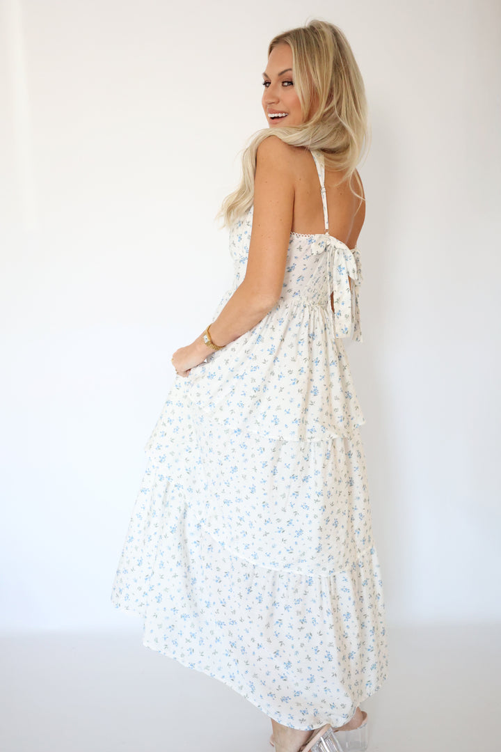 Elsie Floral Midi Dress