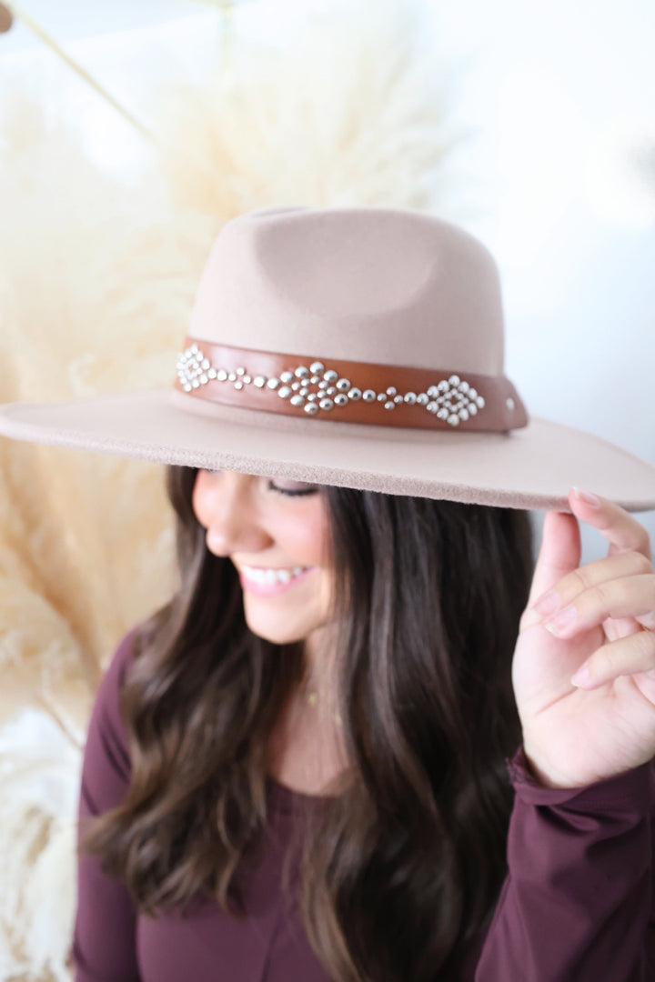 Wild West Hat- Light Taupe