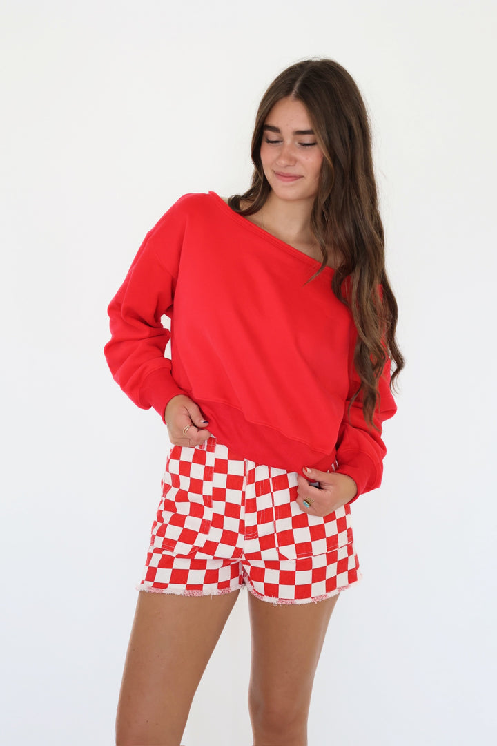 Alina Crop Sweatshirt