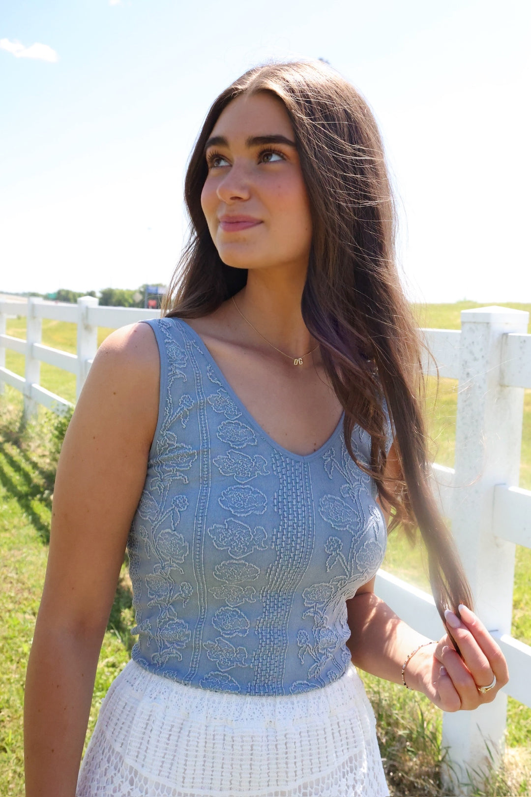 Brook Floral Tank