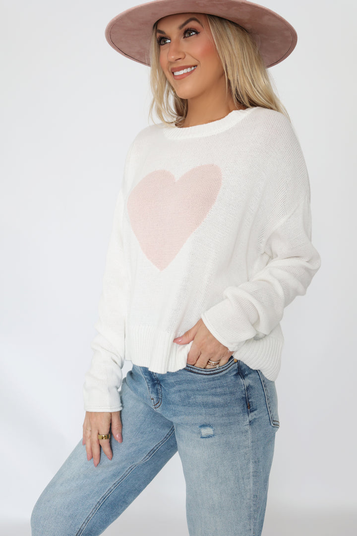 Sienna Sweater - White