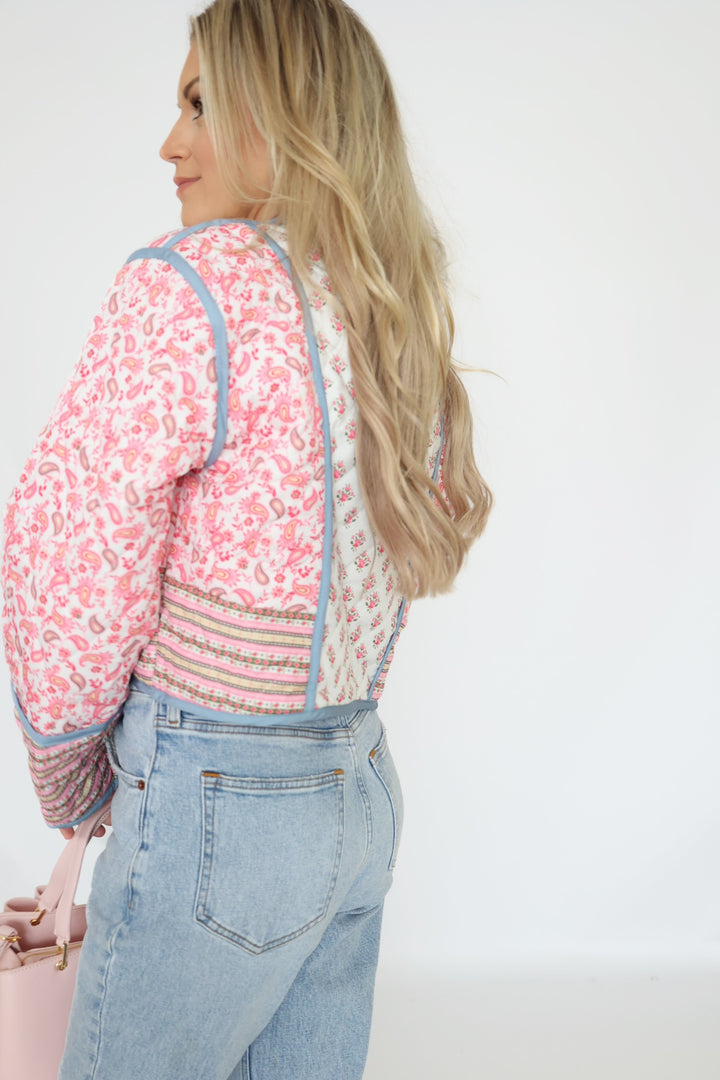 Chay Quilted Cropped Jacket