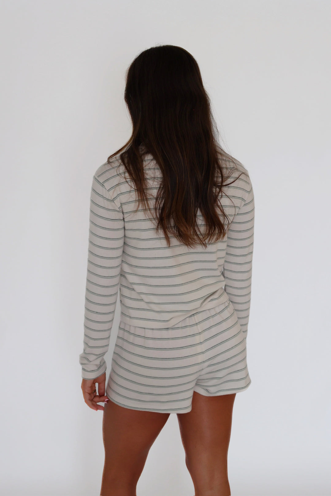 Evergreen Stripe Short