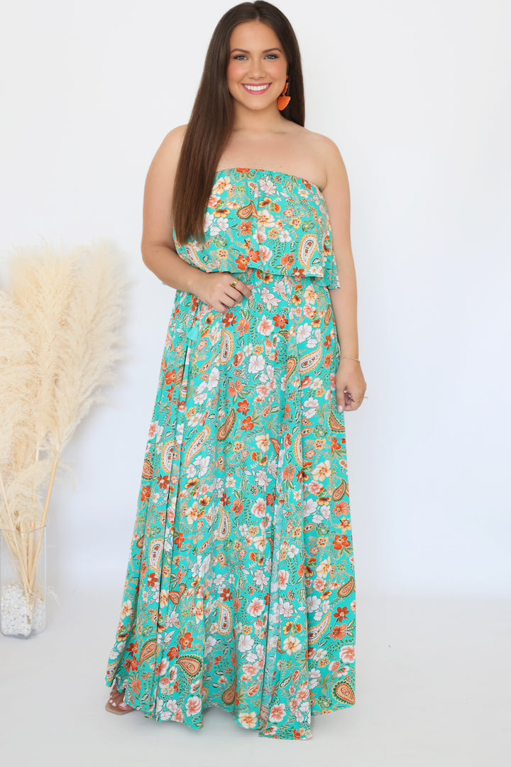 Piper Strapless Maxi Dress (FINAL SALE)