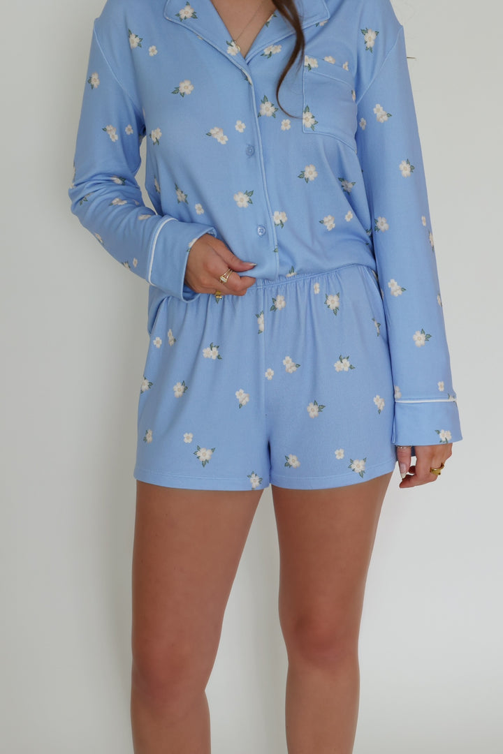Floral PJ Short