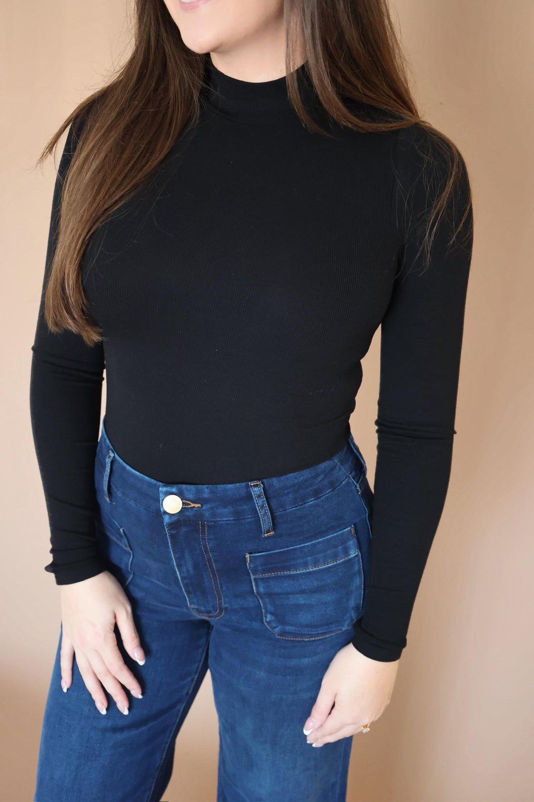 Ronan Mock Neck Top