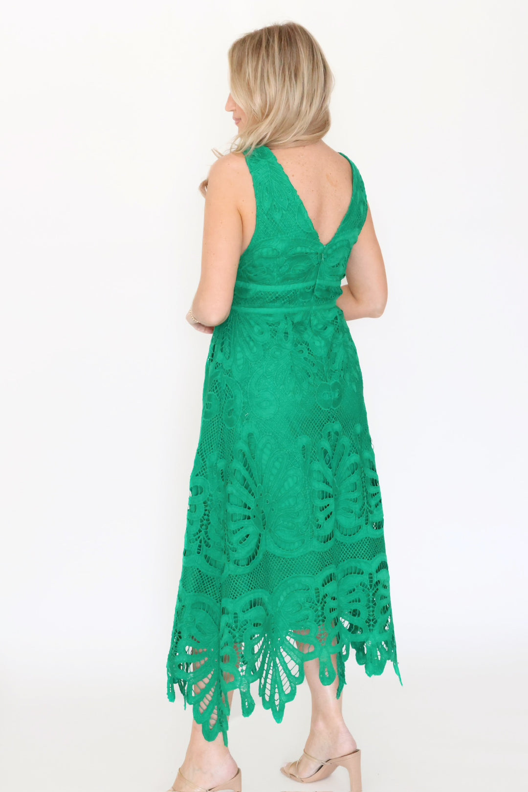 Laci Lace Midi Dress