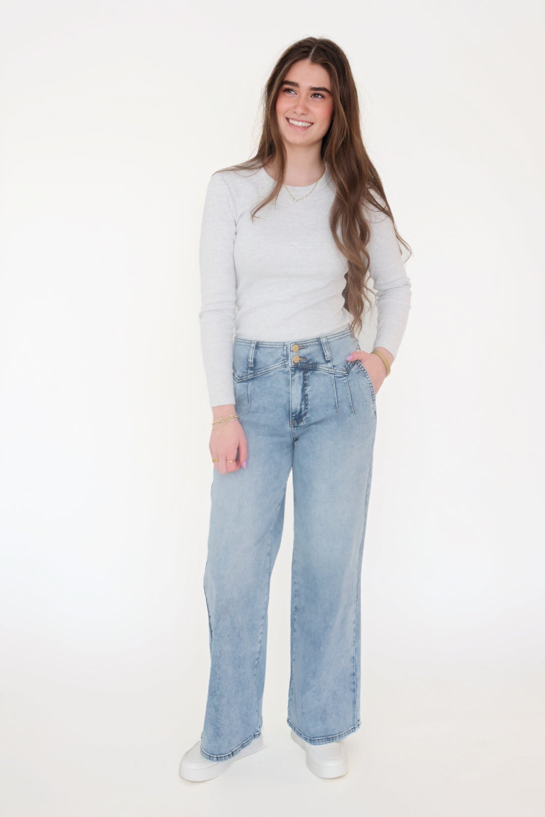 Meg Wide Leg- Zenith