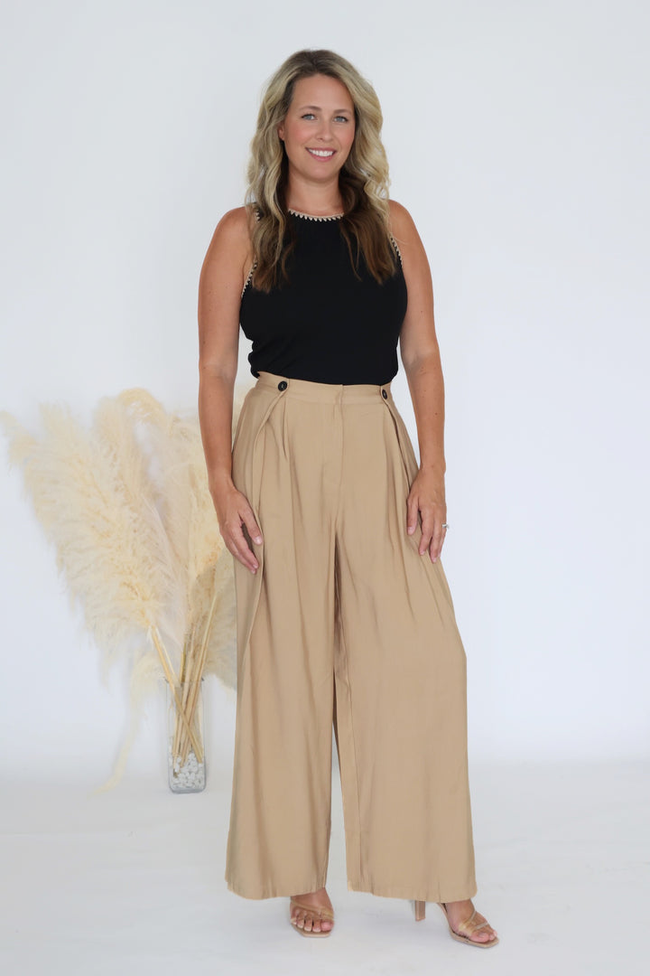 Cassandra Wide Leg Pant