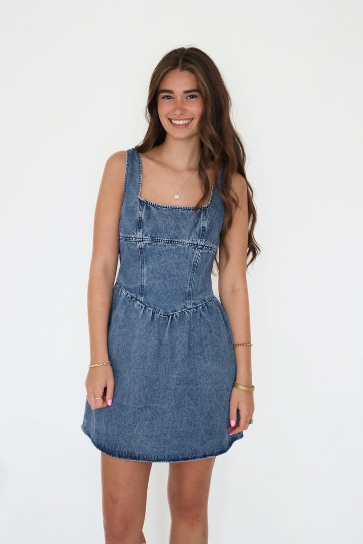 Rowan Denim Dress