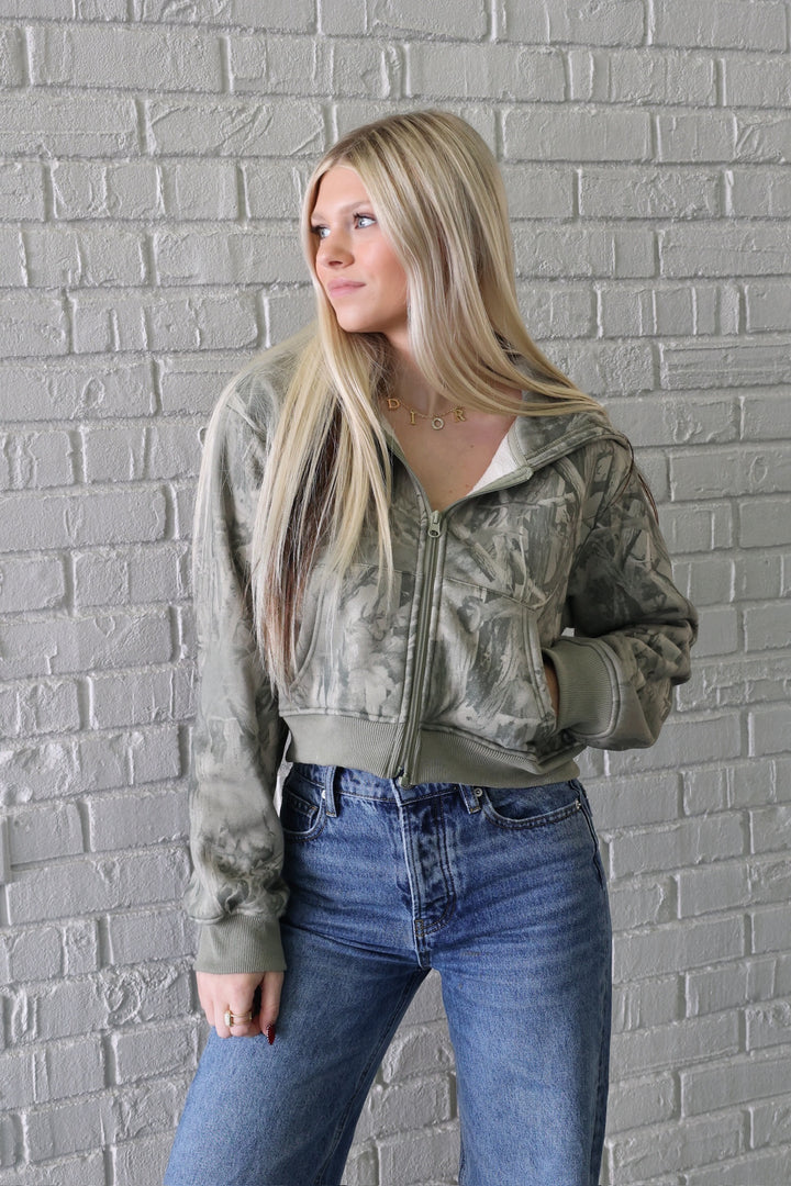 Camo Hoodie Jacket