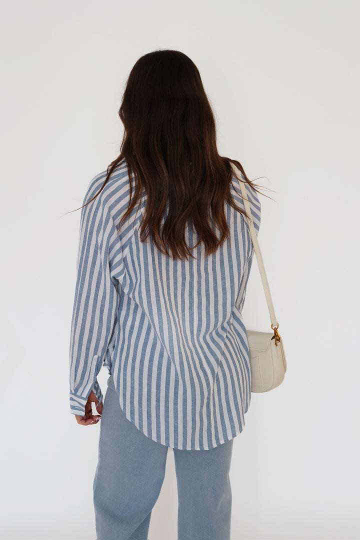 The Perfect Linen Top - Boathouse