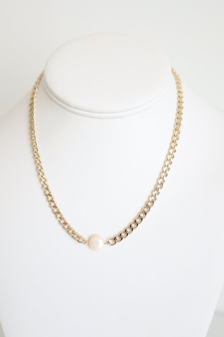 Georgie Necklace- 14k Plated