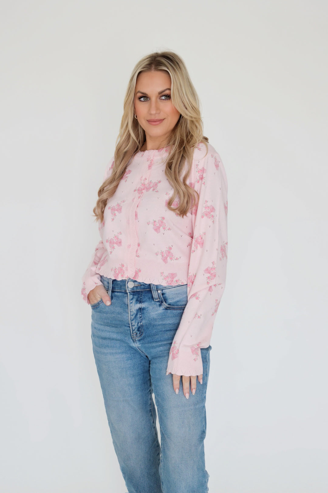 Charity Floral Cardigan