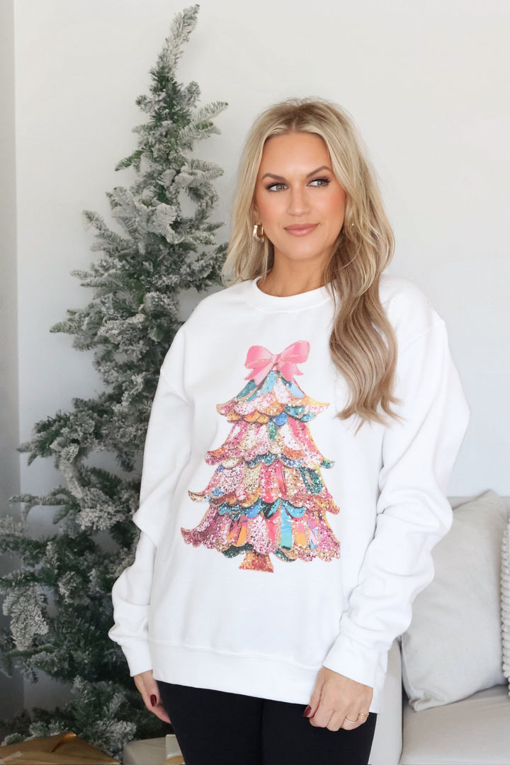 Coquette Christmas Sweatshirt