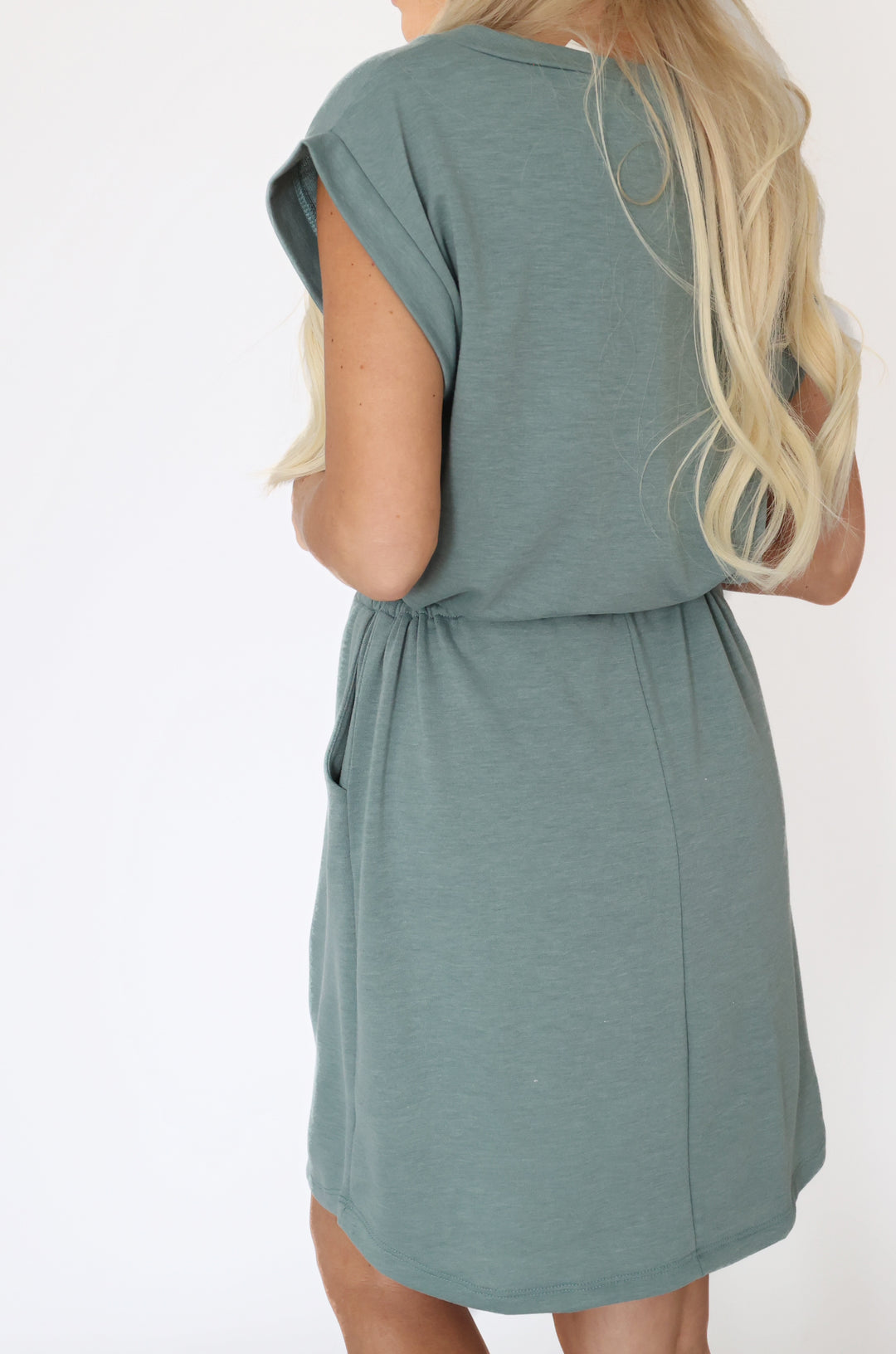 Lydia Drawstring Mini Dress