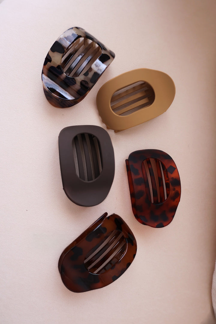 Oval Flat Hair Clip