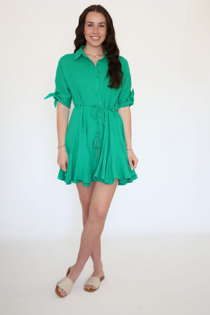 Thea Button Up Dress