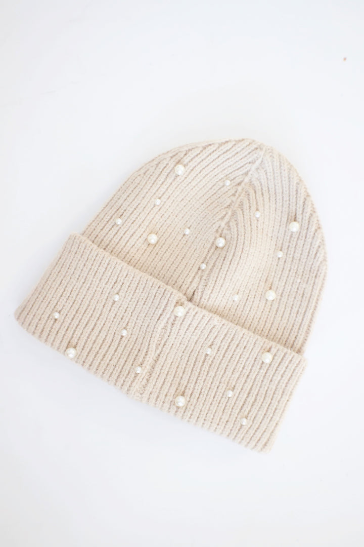 Perla Beanie - Taupe