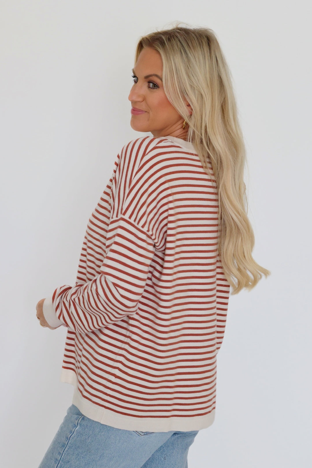 Lydia Striped Sweater