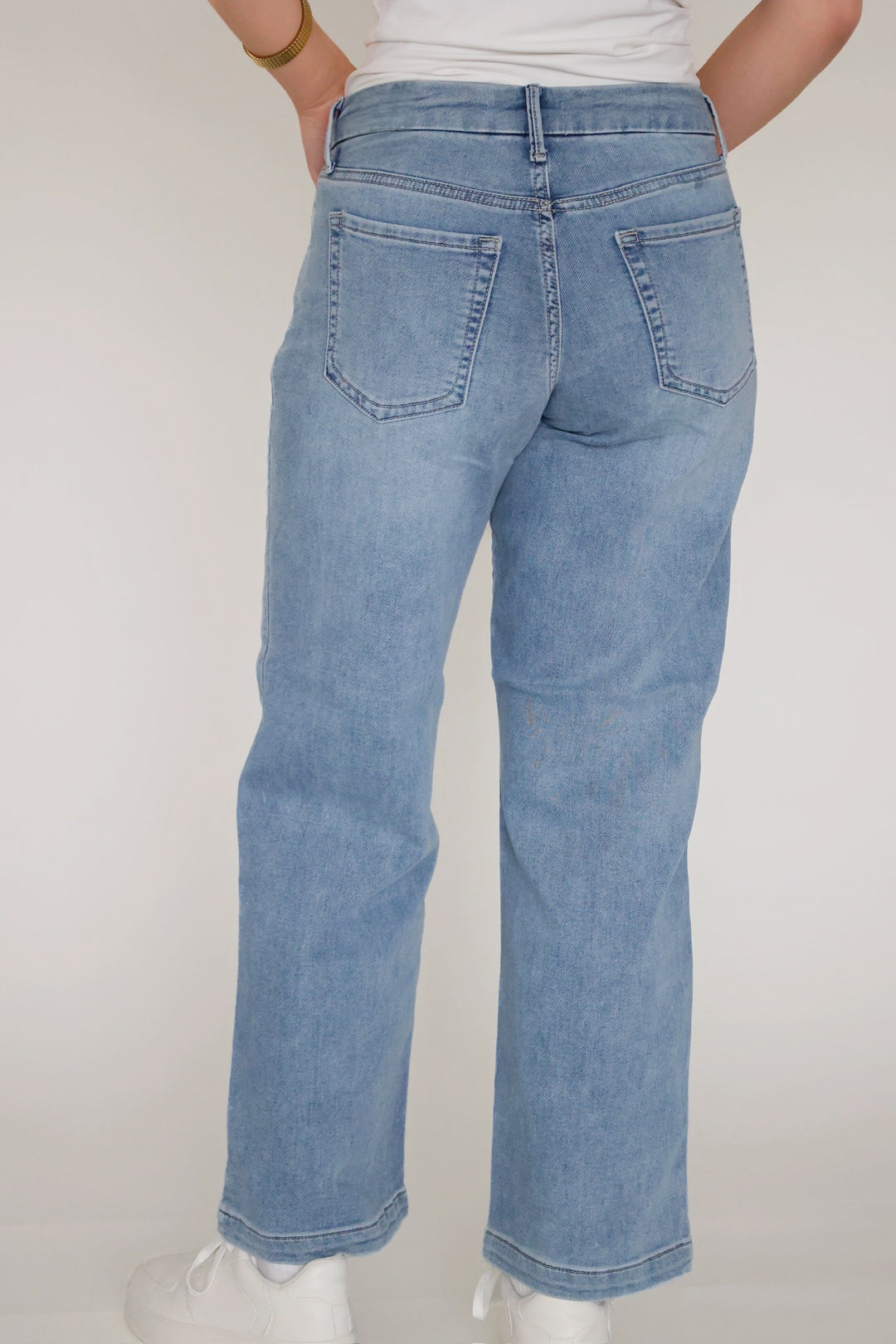 Sweat Wide Leg Jeans