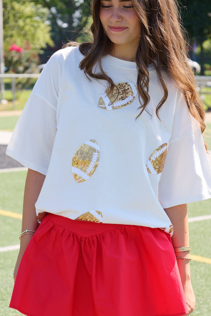 Game Day Sequin Tee