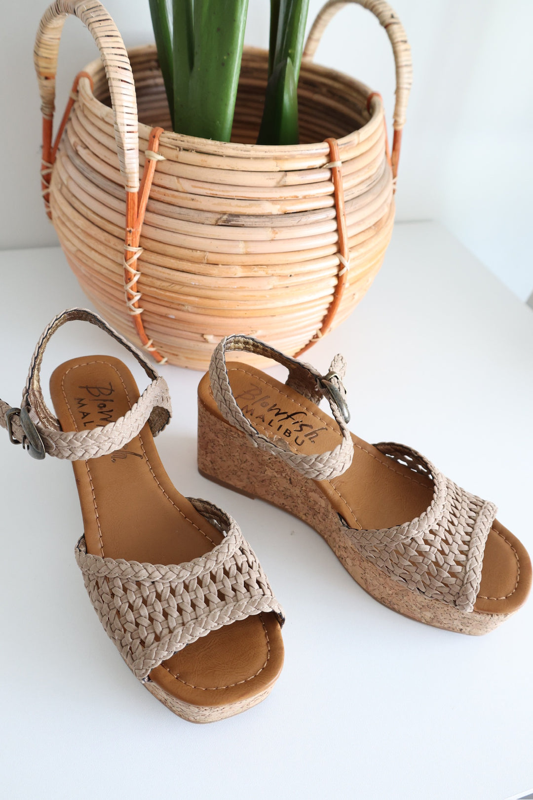 Aric Wedge Sandals