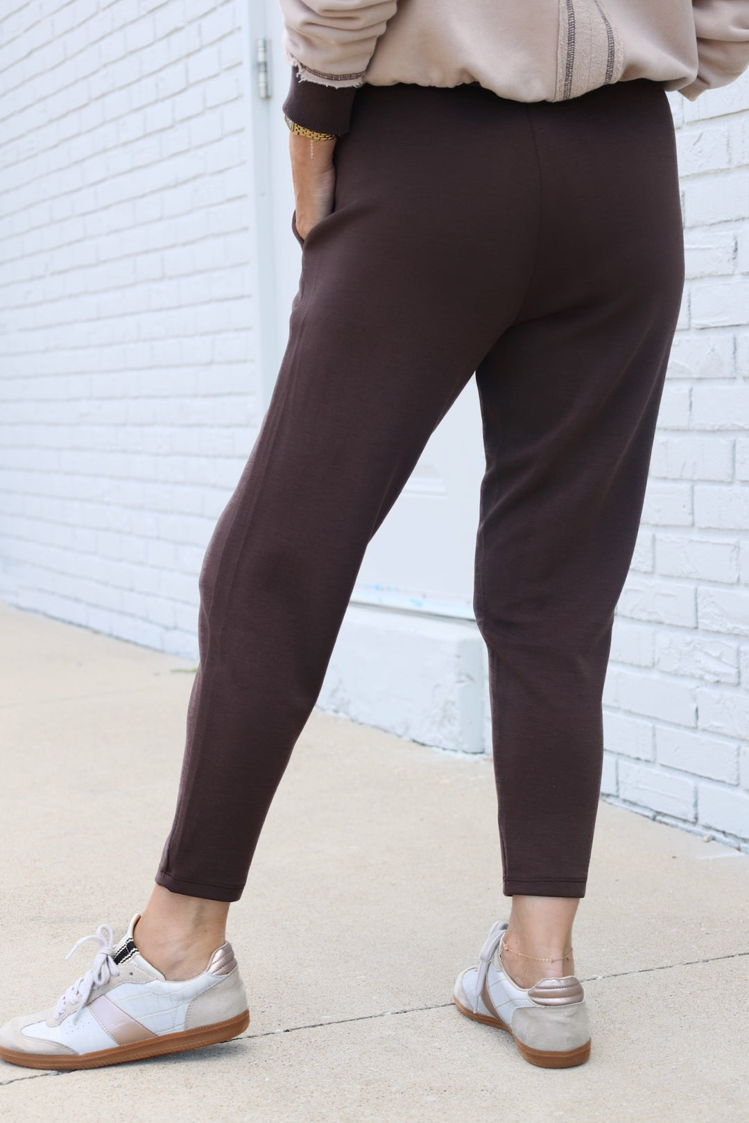 Laguna Scuba Pant- Espresso