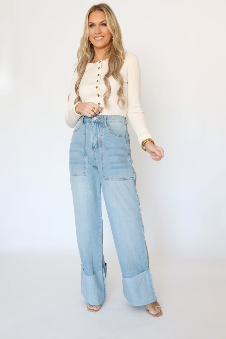 Beth Wide Leg Jean