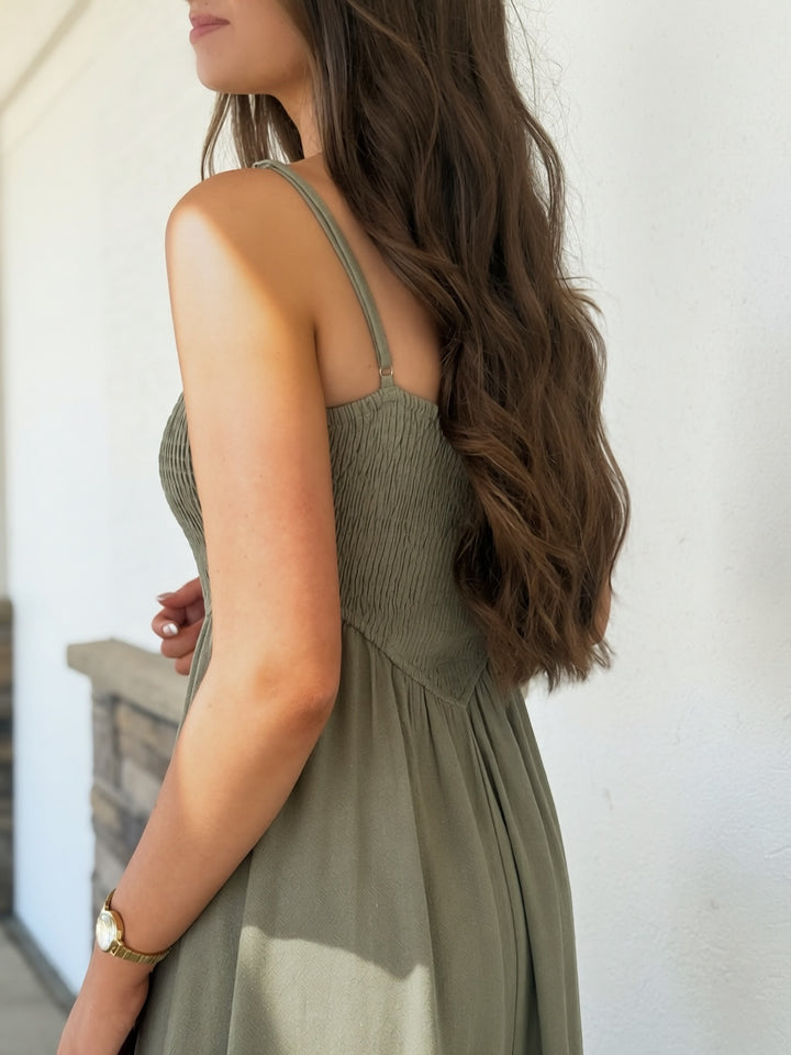 Stevie Corset Midi Dress