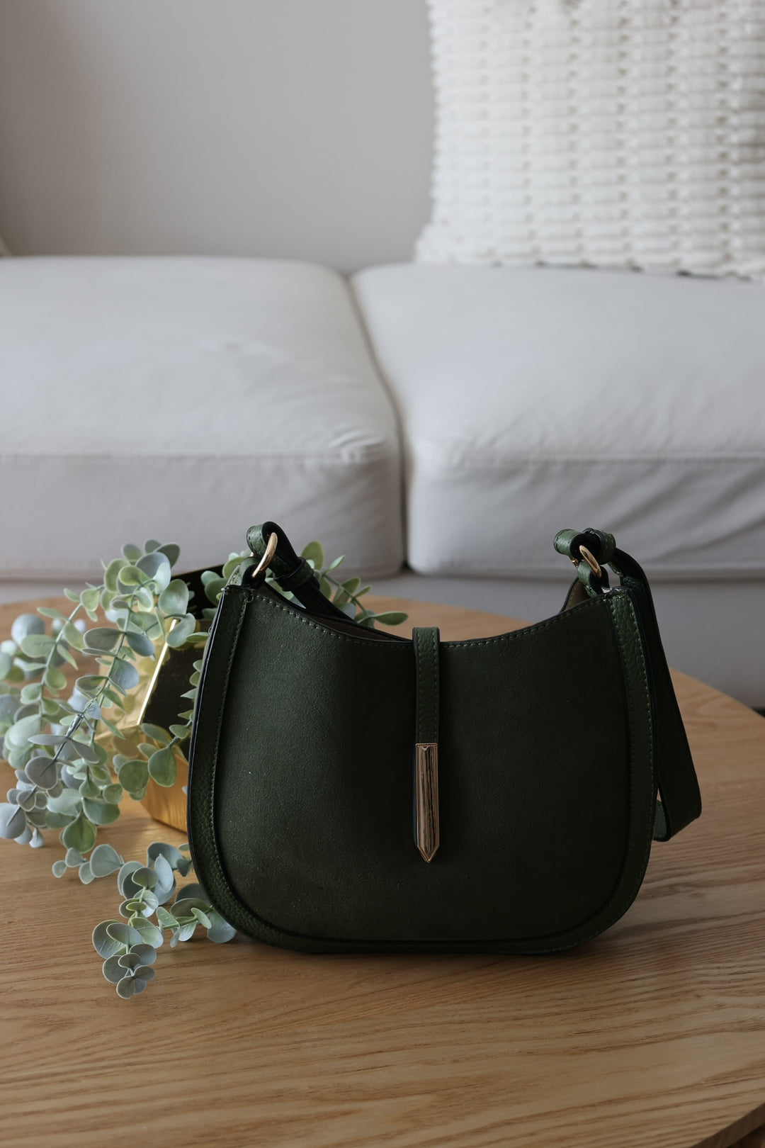 Luca Suede Crossbody