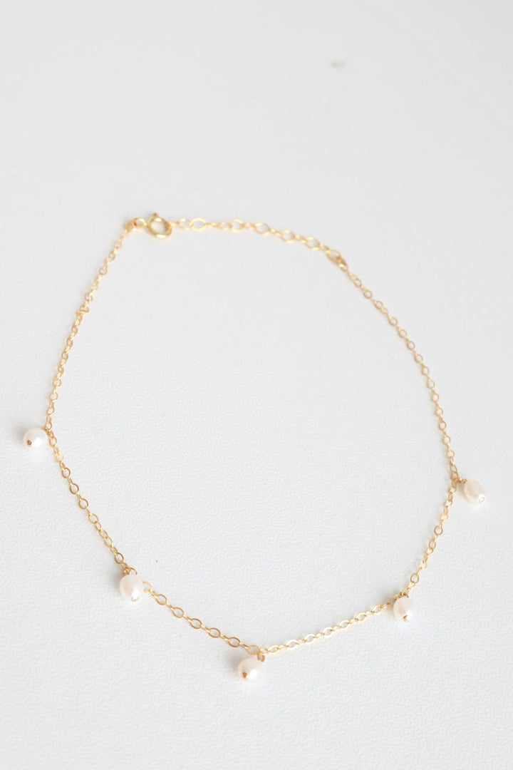 Tahiti Anklet- Gold Filled