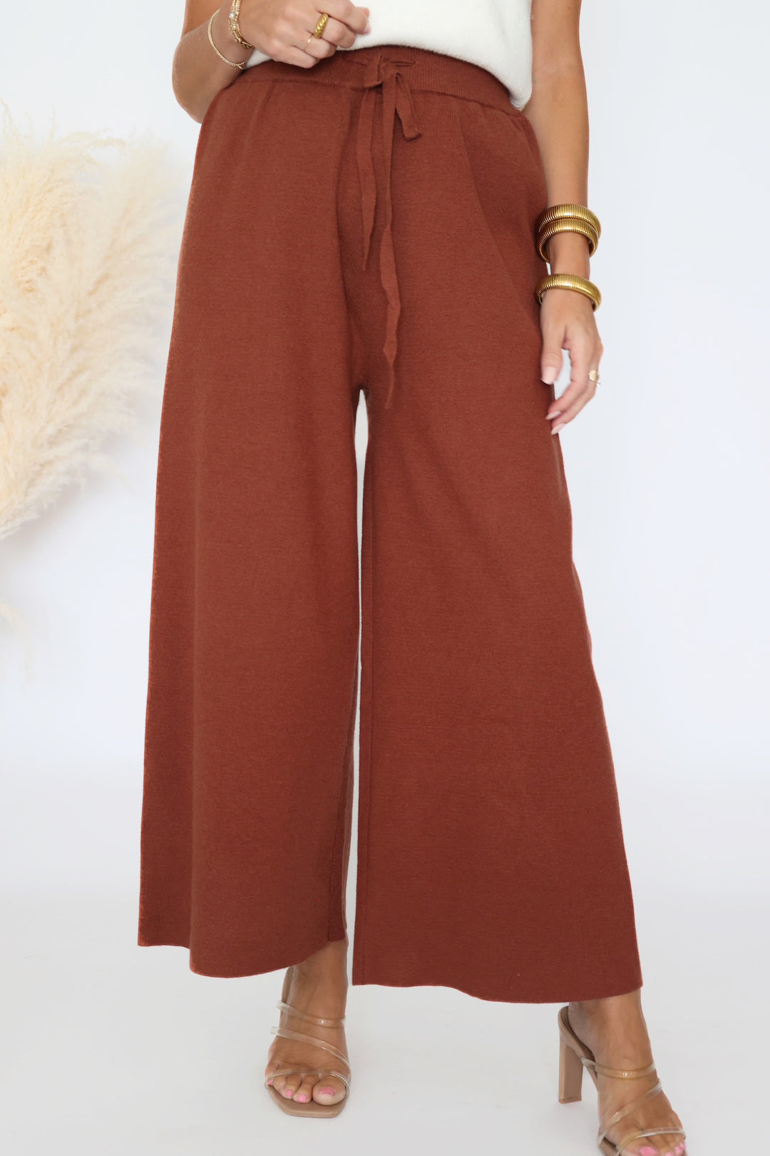 Tristan Sweater Pant - Toffee (FINAL SALE)