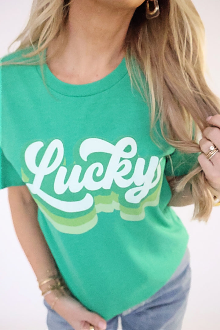 Lucky Retro Graphic Tee