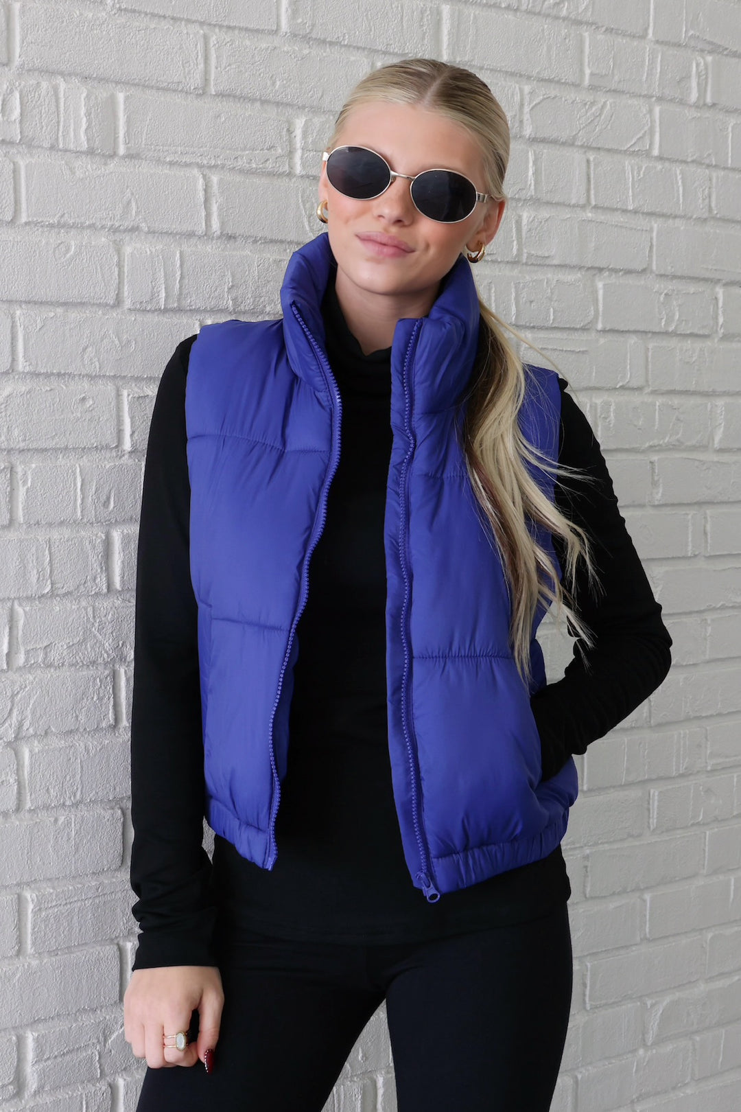 Dylan Puffer Vest-(FINAL SALE)