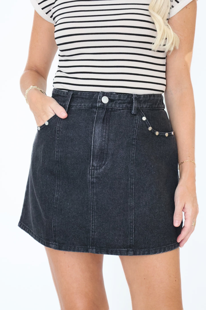 Juniper Studded Skirt