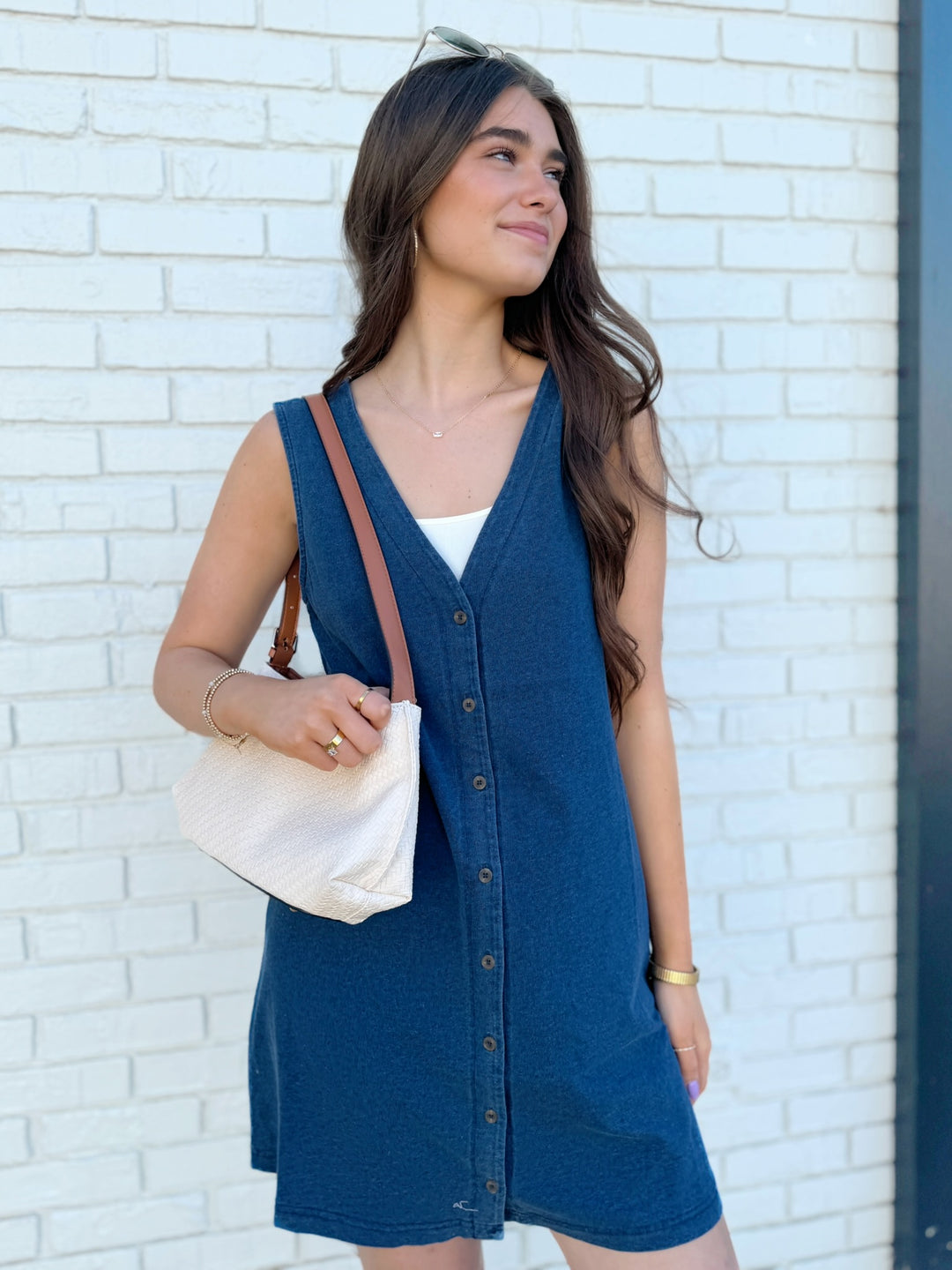 Solace Denim Mini Dress