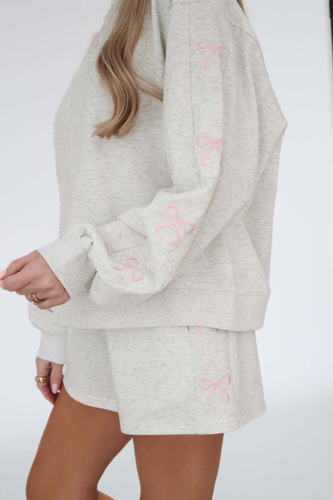 Lounge Bow Sweatshirt