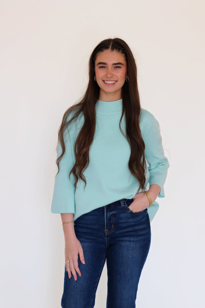 What You Want Sweater- Mint