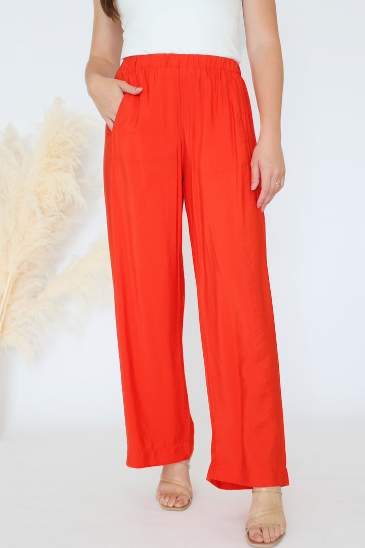 Paris Lounge Pant - Pimento(FINAL SALE)