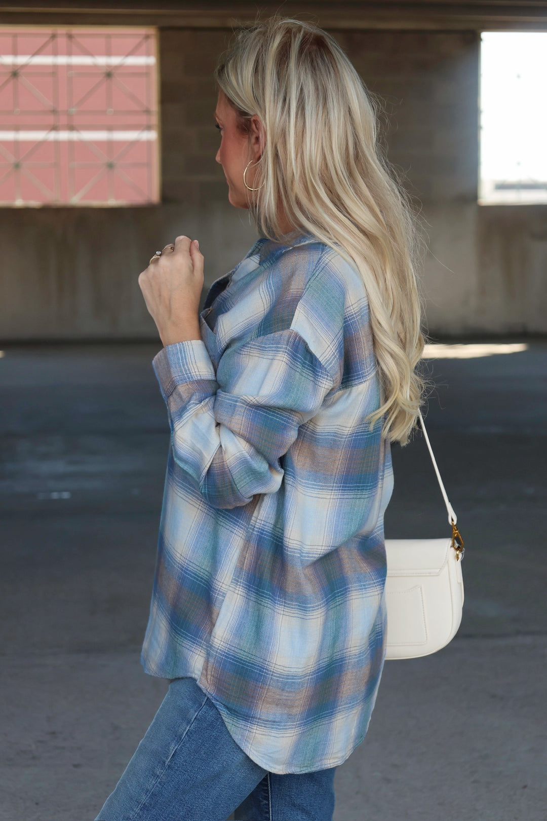 Divided Plaid Shirt