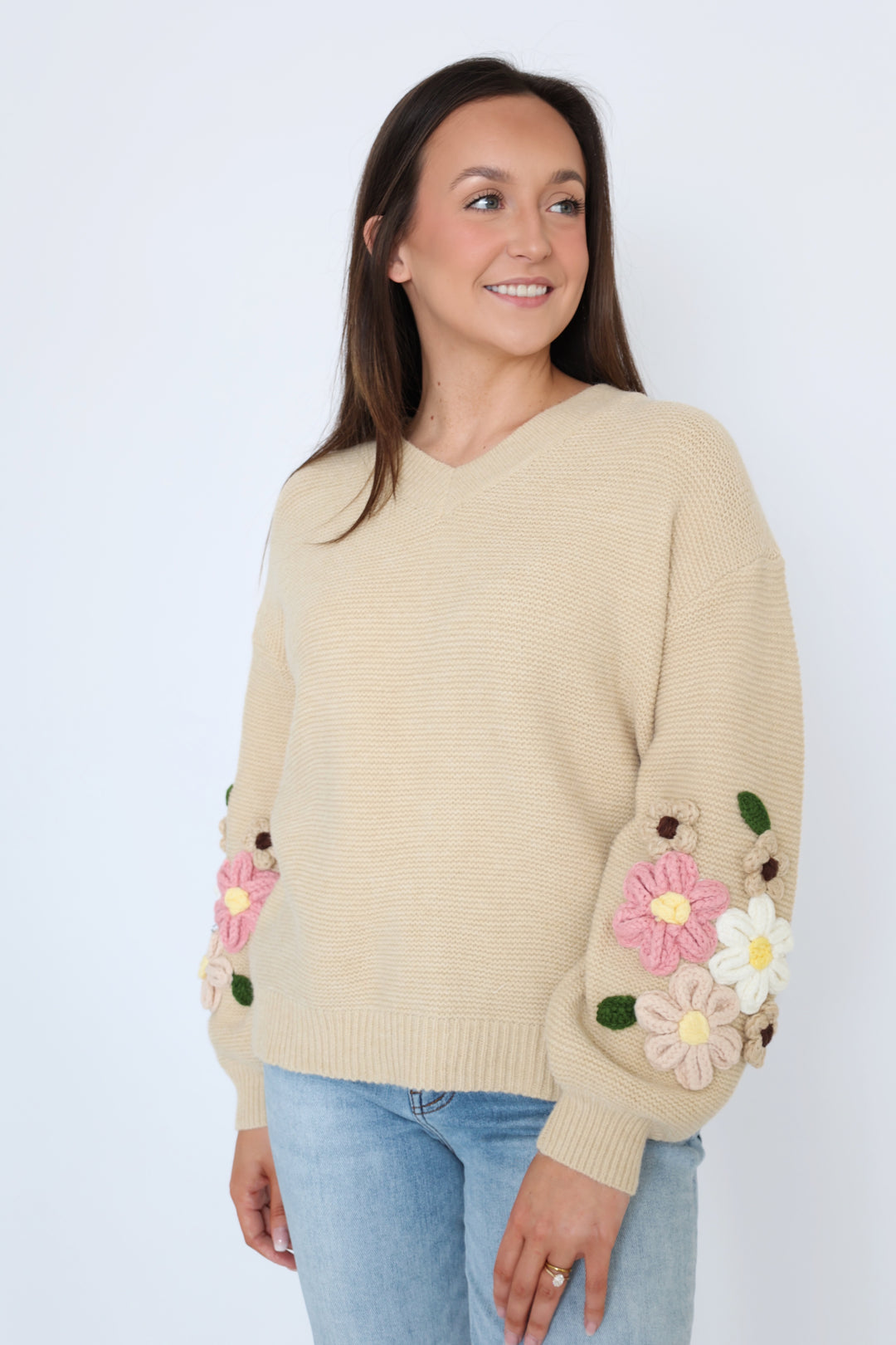 Riley Floral Sweater